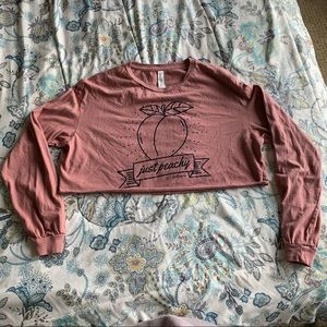 LFT Clothing Long sleeve Crop Top SMALL